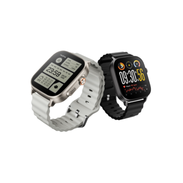 Realme Watch 5 Smartwatch 1.97" AMOLED Display Compass and Independent GPS with 5 GNSS 16-Day Battery IP68 Waterproof