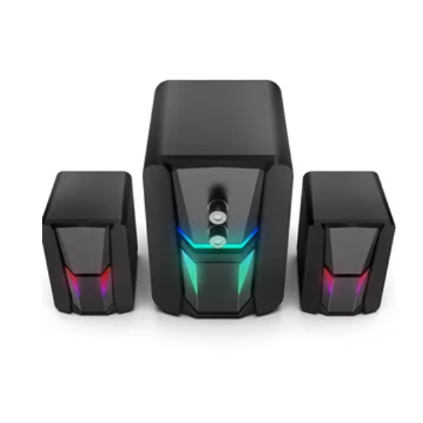 AULA N-189 RGB DESKTOP SPEAKER 2.1 Surround Sound Atmosphere Gradient Lighting for Laptop Computer