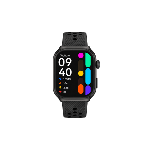 Realme Techlife Smart Watch L2  2.02" 600-Nit Brightness Display IP68 Dust & Water Resistance 7-10 Days Battery Life ChatGPT Support