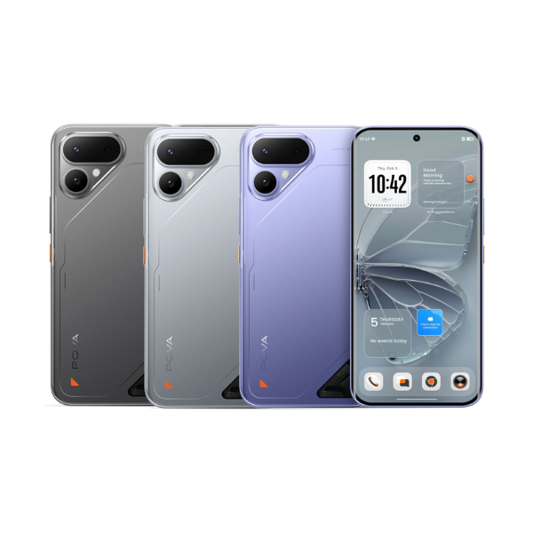 Tecno POVA Curve 2 5G Smartphone MediaTek Dimensity 7100 5G 144Hz Curved AMOLED Display 50MP Rear Camera 8000mAh Battery IP64 dust/splash Resistance