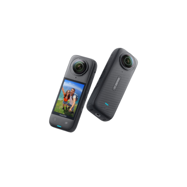 Insta360 X4 360 Action Camera 8K Waterproof with 4K Wide-Angle Video, Invisible Selfie Stick 135 Min Battery Life AI Editing Stabilization for Sports Travel Outdoor
