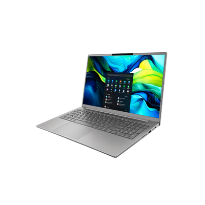 MACHENIKE ONE 15R laptop angled right view gray