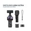 Insta360 Luna Ultra 8K Gimbal Camera Leica Dual Lens  1-Inch Sensor Detachable Remote Screen 12X Zoom