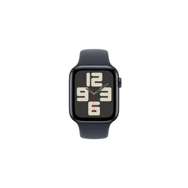 Apple Watch SE GPS 44mm Midnight Aluminium Case with Ink Sport Band