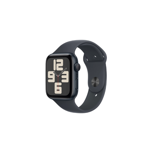 Apple Watch SE GPS 44mm Midnight Aluminium Case with Ink Sport Band