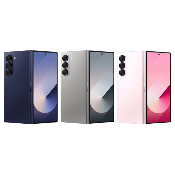 Samsung Galaxy Z FOLD 6  Smartphone Qualcomm Snapdragon 8 Gen 3 Processor 7.6” QXGA+ Dynamic AMOLED 2x Display 50MP Rear Camera 4400mAh Battery with 25W Fast Charging