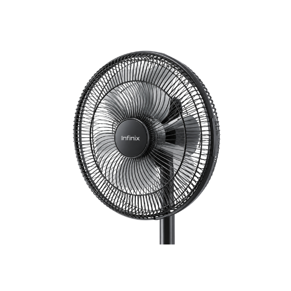 Close-up of Infinix XSF01 Solar Energy Fan head and blades