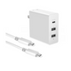 Huntkey 65W USB-C Wall Mount Charger - Ichiban Tekno